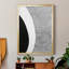 «Black and White Abstract II», reproduction sur toile encadrée-794834932-794834195