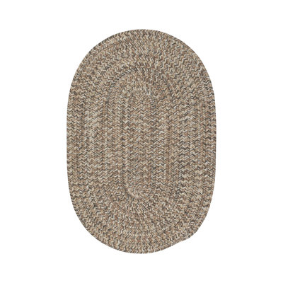 Freels Handcrafted Indoor/Outdoor Area Rug - Storm Gray/Beige