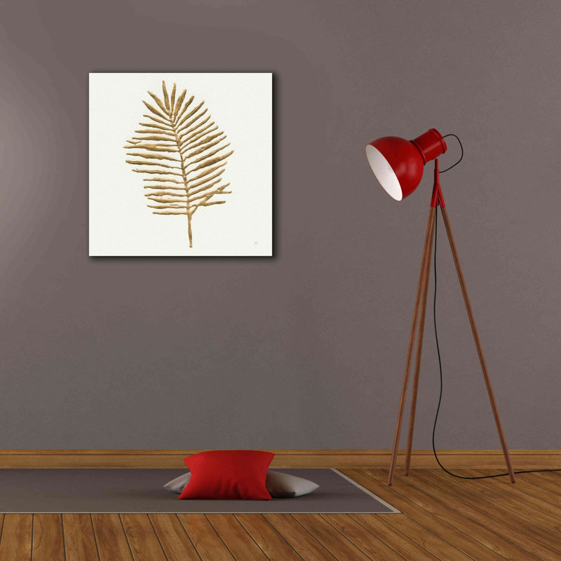 «Gilded Palm II» par Chris Paschke, H 26 po x l 26 po x P 1,5 po
