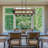 Smither 5 - Light Farmhouse Rectangular Kitchen Island Pendant with Glass Shade