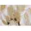 FLOWERS 80% HAND PAINTED SET 2 CANVAS 80x4x80 CM - 2 Piece Floater Frame Print Set on Canvas