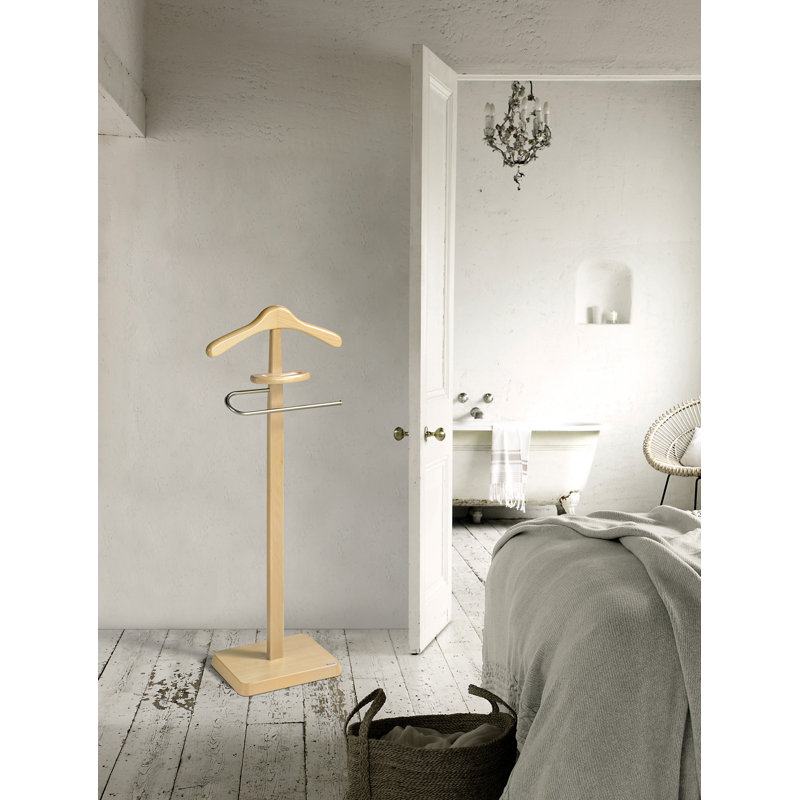 Freestanding Valet Stand, Natural
