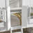 Twin Over Twin House Bunk Bed With Roof , Window, Window  Box, Door , With Safety Guardrails And Ladder