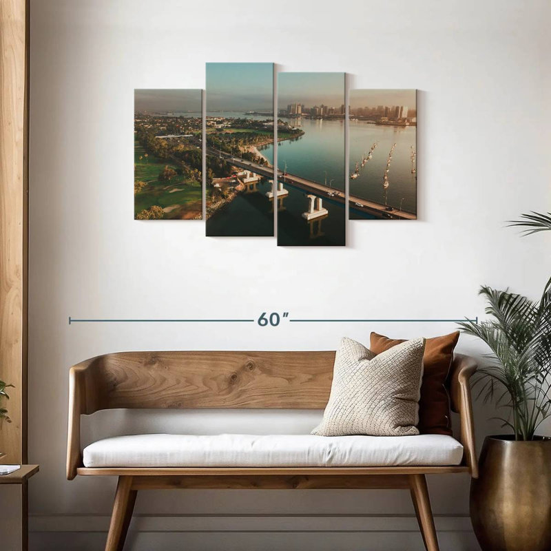 Lilie Coronado Bridge Aerial, 27'' H x 43'' W