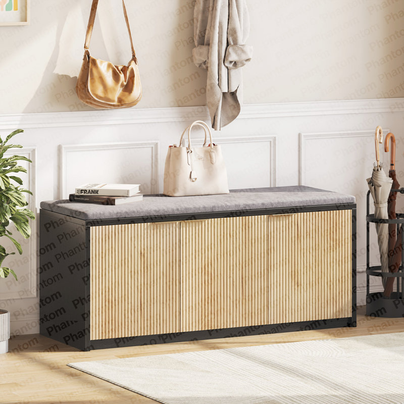 Banc de rangement pour chaussures Vividwood