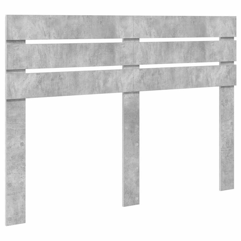 Headboard, EU Double - 140 x 200 cm, Concrete Grey