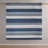 Stripe Comforter Set with Bed Sheets Blue/Grey Twin-127670751