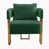 Ours en peluche vert