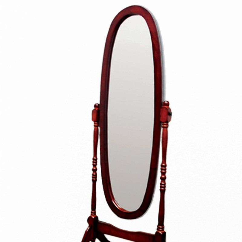 Miroir sur pied 59,25 po, Cerisier
