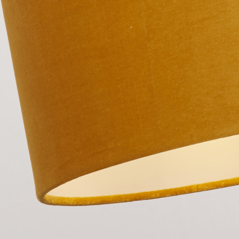 Velvet, 20 cm H x 30 cm W x 30cm D, Amber