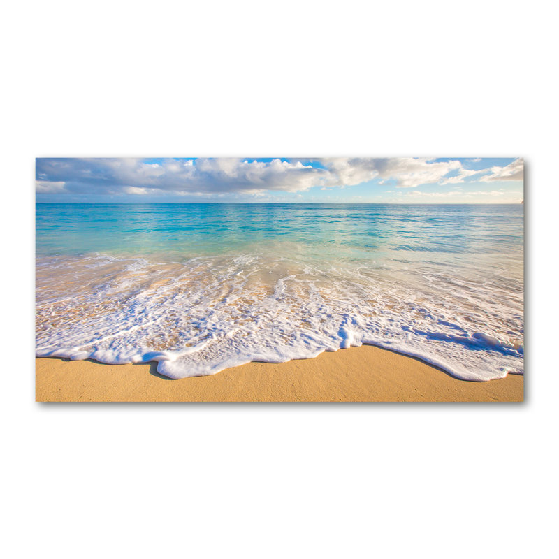 Hawaiian Beach - Wrapped Canvas Print