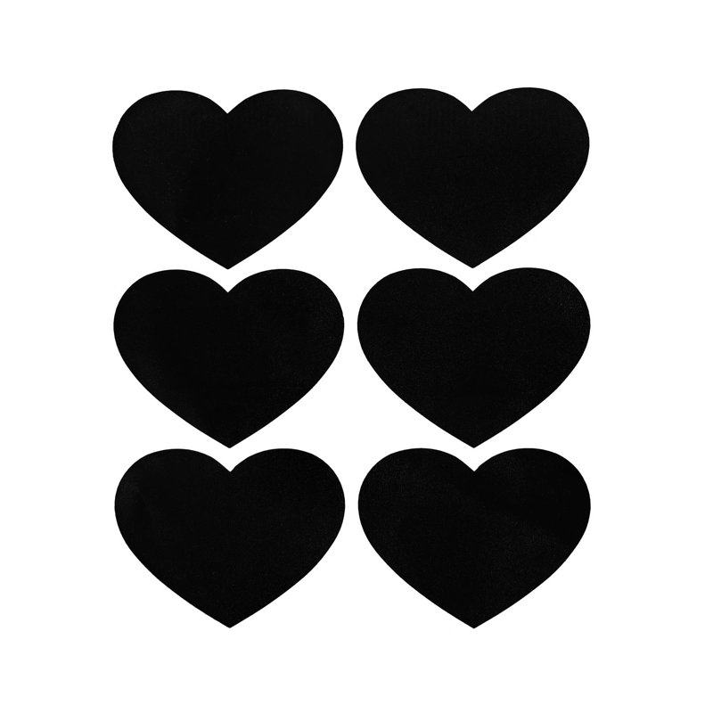 Nicola Spring - Heart Glass Storage Jar Labels