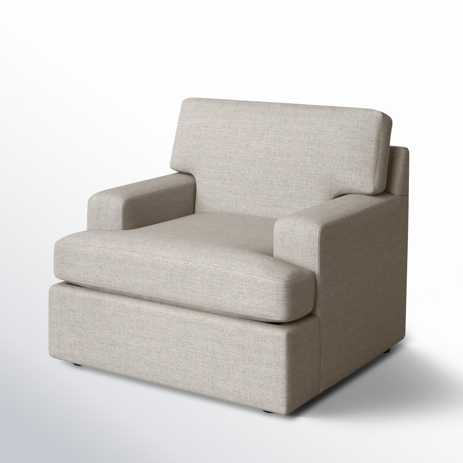 Cleo Upholstered Armchair, Turbo Ash Basketweave