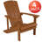 Balasi Outdoor All-Weather Poly Resin Wood Adirondack Chairs-100027676