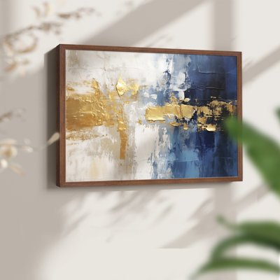 Abstract Series-CXLVII -Framed Print - Restickable