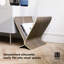 Solid Wood Free Standing Magazine Rack-789262856