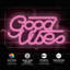 Enseigne lumineuse 6,73 po Good Vibes