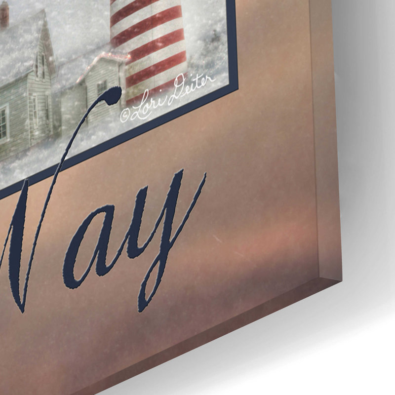 «Light The Way» par Lori Deiter, H 16 po x l 12 po x P 0,13 po