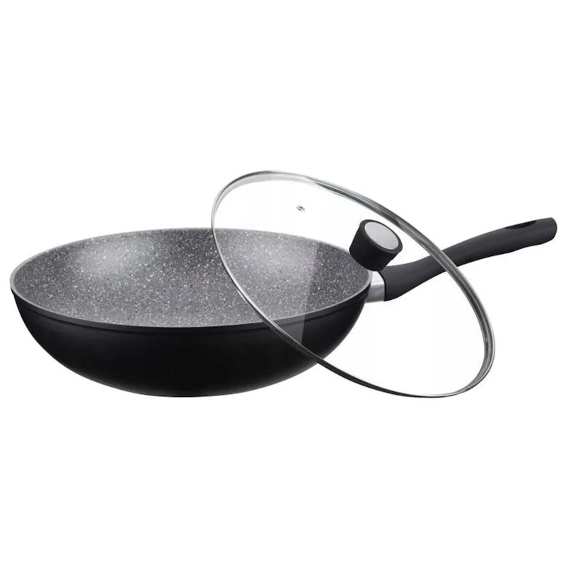 Peterhof 12'' Non-Stick Aluminum Wok with Lid