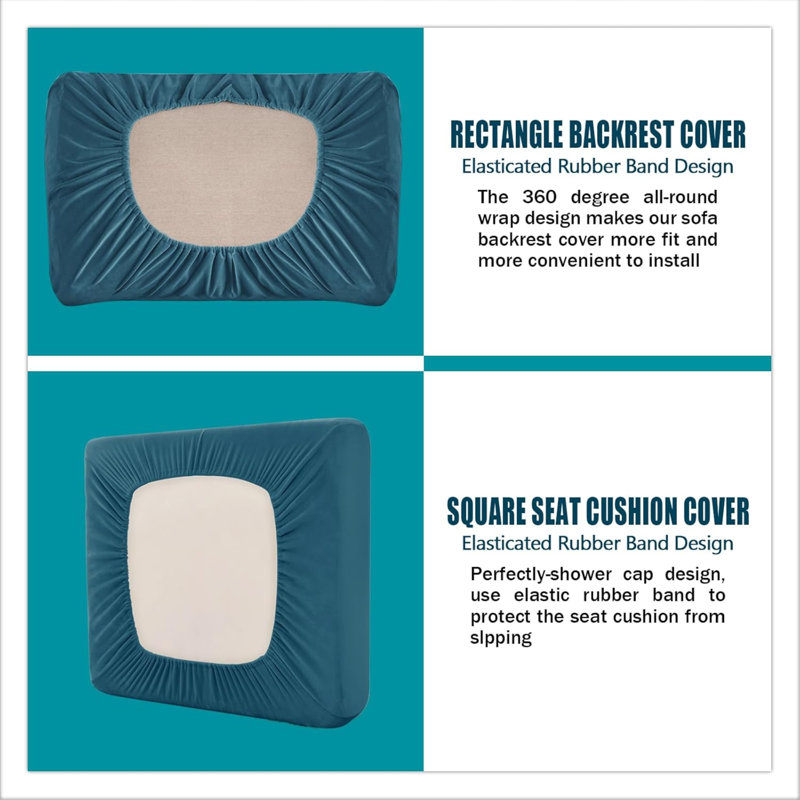 Outdoor Patio Sofa Cover, Blue