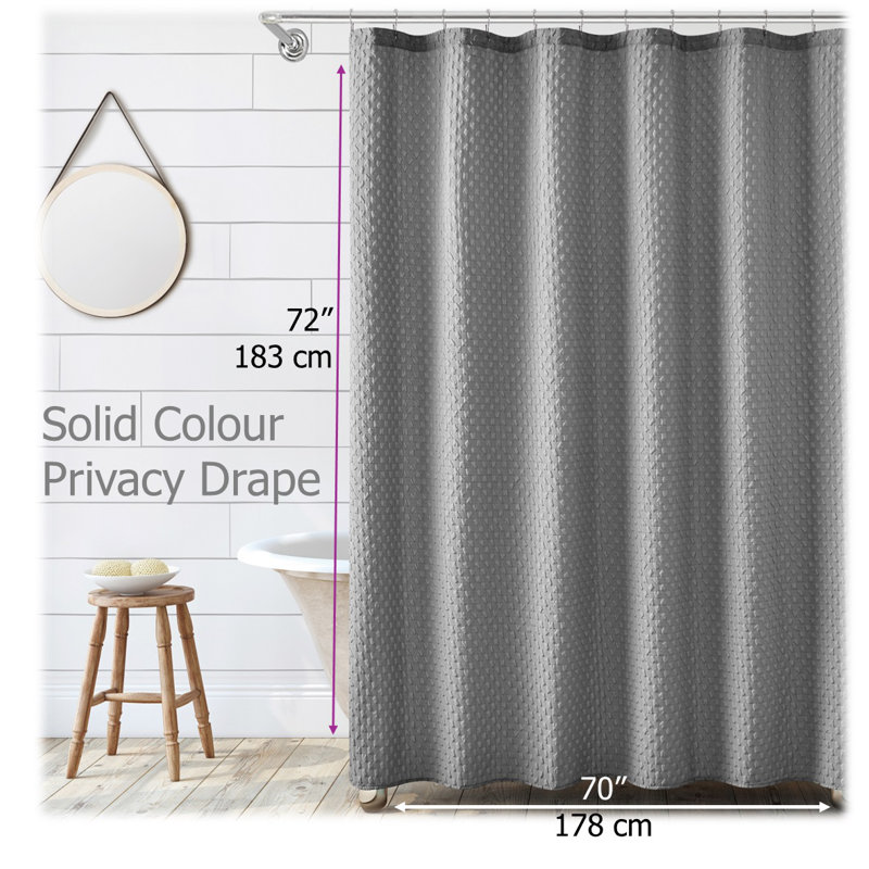 Riba Polyester Shower Curtain