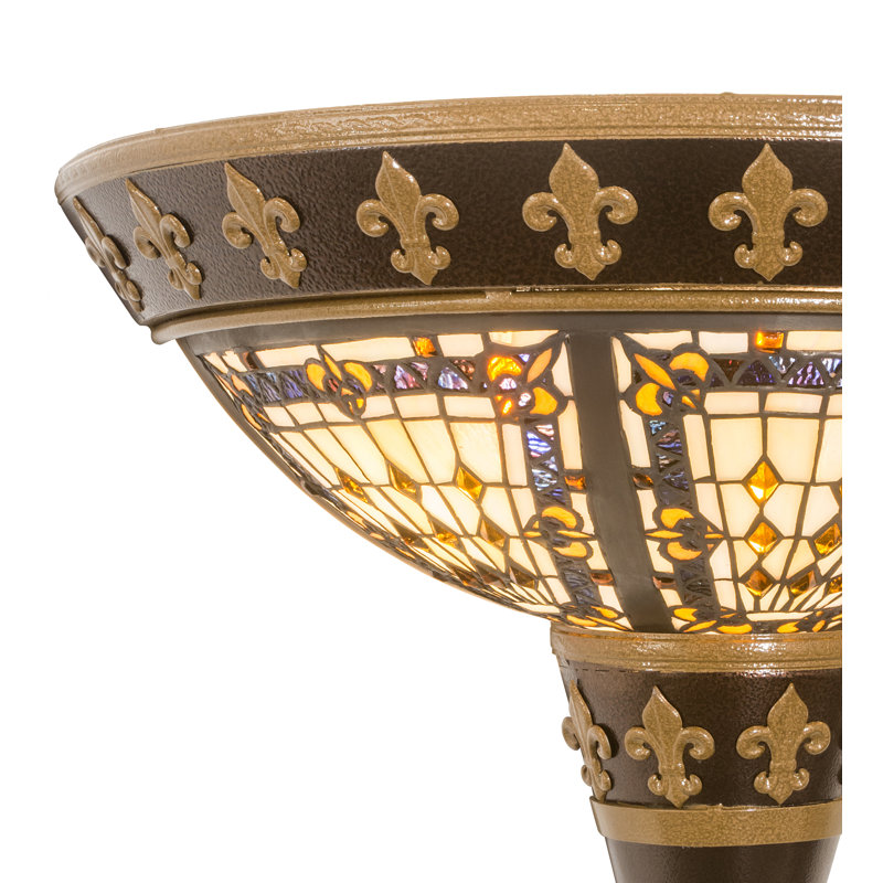 Fleur-de-lis Half Moon