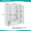 Armoire classique à 3 portes avec 5 tablettes Classic