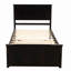 Lit plateforme avec lit gigogne simple-1558122540