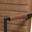 Chaise avec accoudoirs rembourrée Sahak