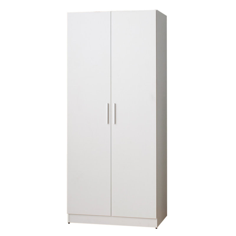 Mia Range-chaussures haut avec six tablettes en blanc, Blanc