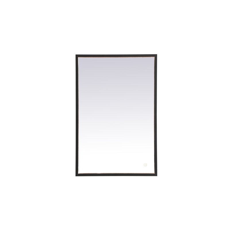 Miroir Piche, Noir, 20 po x 30 po