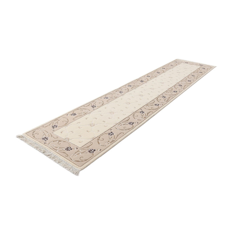 Tapis de couloir beige Howard