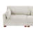 Maelina 3 - Piece Upholstered Sea Salt Grey Corduroy Modular Sectional Sofa with Pillow Back and Solid Wood Legs-1006183945