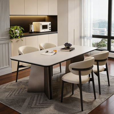 Table de salle à manger de luxe moderne