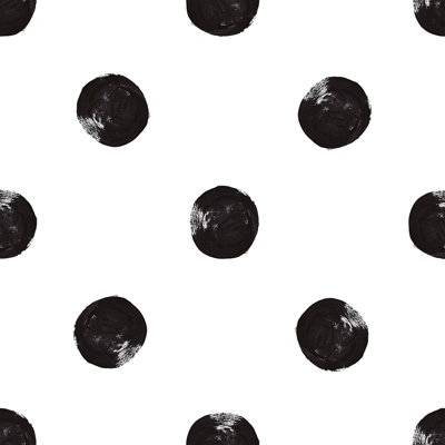 Ketron Peel & Stick Polka Dots Tile