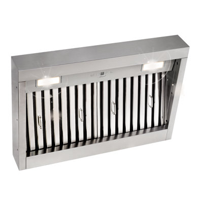 Akicon 30" Stainless Steel 600 CFM Ducted (Vented) Insert Range Hood