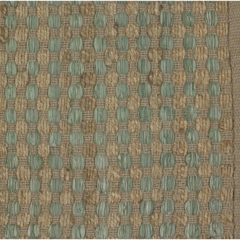 Jazz Handmade Jute and Cotton Area Rug, Runner 2'6" x 7'6"
