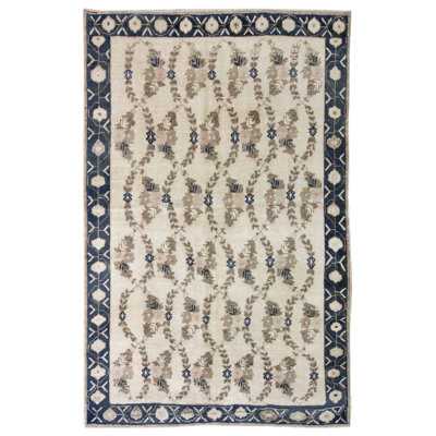 Konya One-of-a-Kind 4'4" X 6'5" Flatweave Area Rug