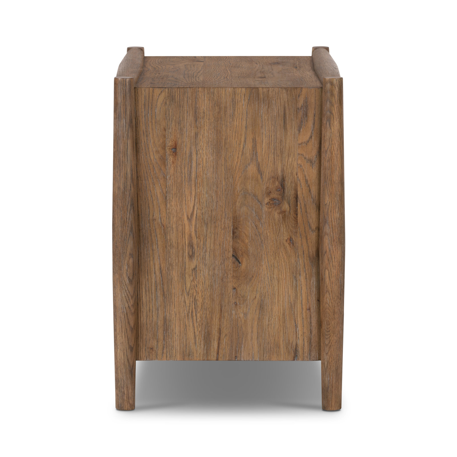 Cayenne Oak Nightstand, Weathred Oak