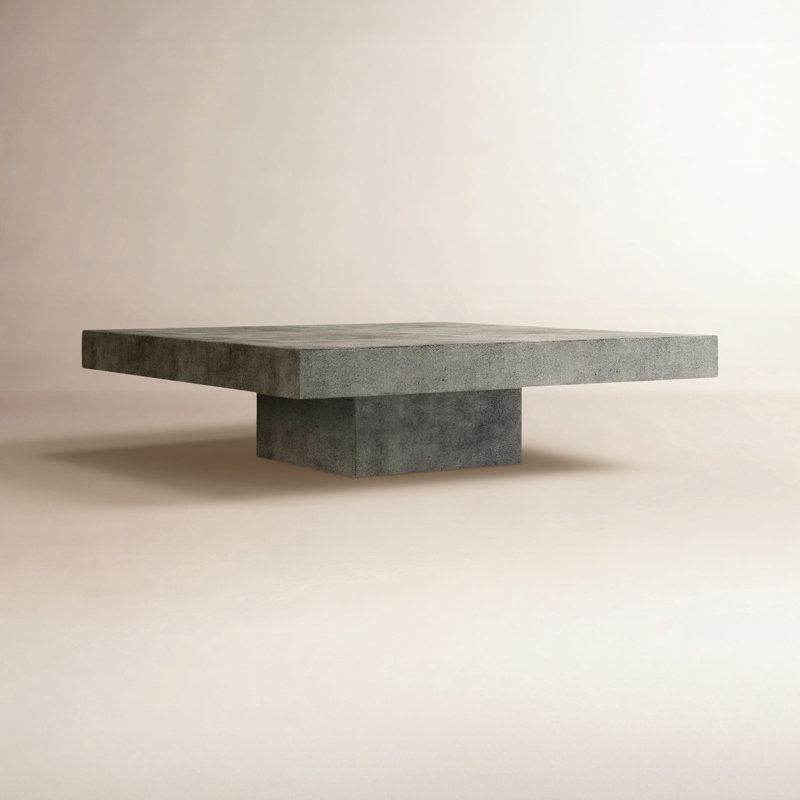 Table basse à piédestal Dove