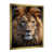 Toile avec cadre photo doré