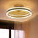20" Ikeoluwa Modern Flush Mount Ceiling Fan with Dimmable LED Light Kit
