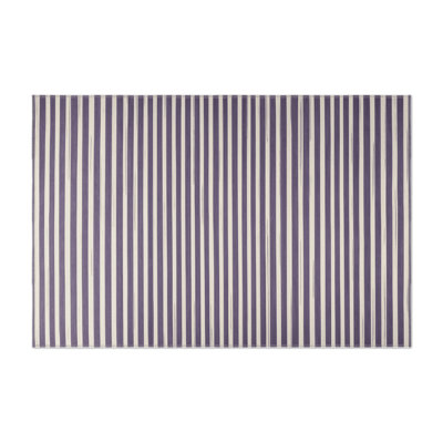 Tapis intérieur / extérieur mauve HorizontalStripes