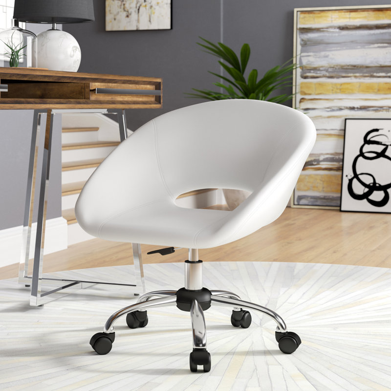 Aeris Donut Task Chair, White