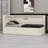 Twin Size Platform Bed With USB Ports And LED Belt Bed Frame With Trundle-748031549