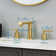 Widespread 2-handle Bathroom Faucet with Drain Assembly