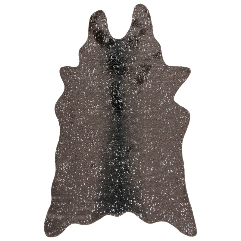 Arbelaez Faux Cowhide Performance Rug, Novelty 3' x 5'