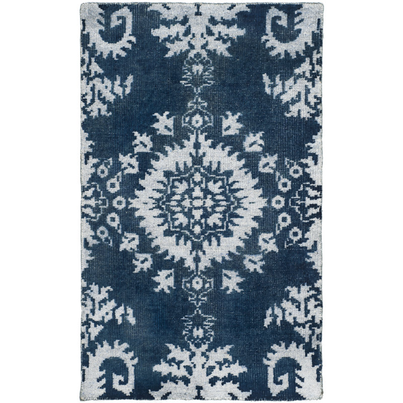 Swader Floral Hand Woven Area Rug, Rectangle 91 x 152cm