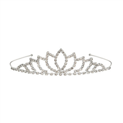 Royal Rhinestone Tiara - Pack of 6