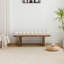Banc rembourré en bois massif, banc rembourré colonne 45,75 po de large-1007066669-1007066664